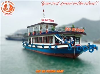 1 DAY BOAT TRIP TO LAN HA - HA LONG BAY WITH KAYAKING-SWIMMING-SNORKELLING